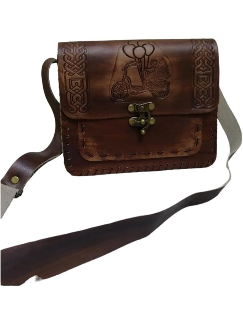 Handmade Vintage Crazy Horse Leather Handbag - Premium Quality Tote for Women